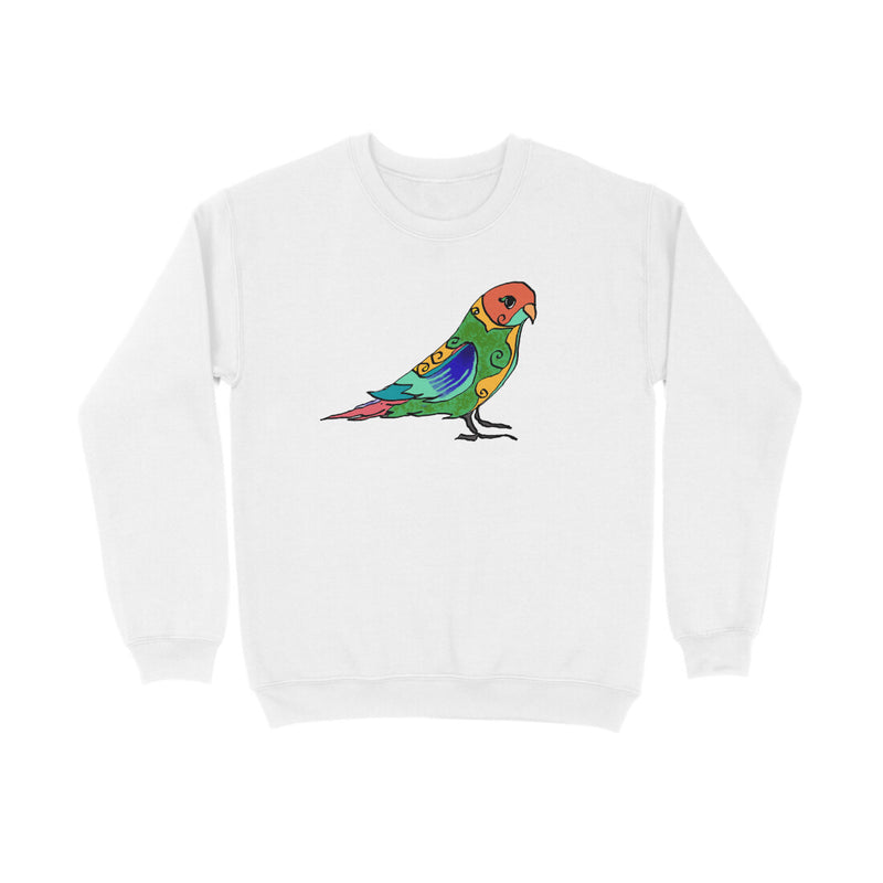 Stepevoli Clothing - Sweatshirt (Unisex) - Pretty Jandaya Parakeet (8 Colours)