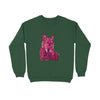Stepevoli Clothing - Sweatshirt (Unisex) - Roar Of The Fuchsia Lion (6 Colours)