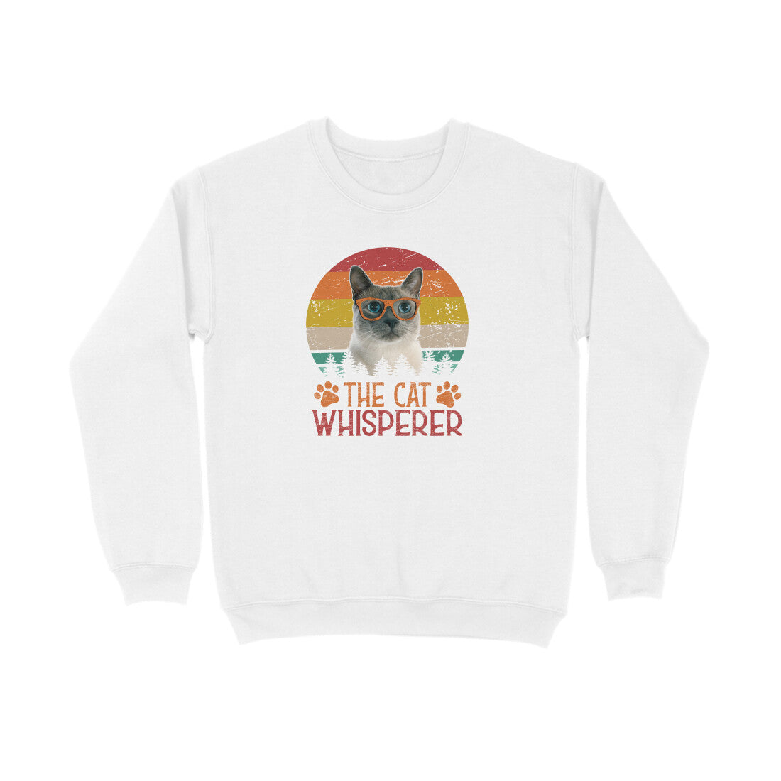 Stepevoli Clothing - Sweatshirt (Unisex) - The Cat Whisperer (4 Colours)