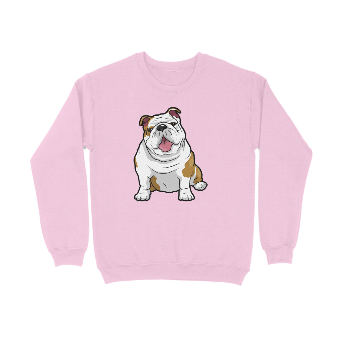 Stepevoli Clothing - Sweatshirt (Unisex) - Wringkly Sprinkly Bulldog (8 Colours)