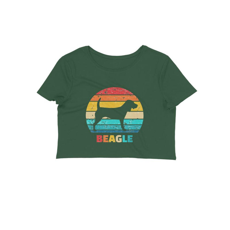 Stepevoli Clothing - Crop Top (Women) - Beagle Sunset (9 Colours)
