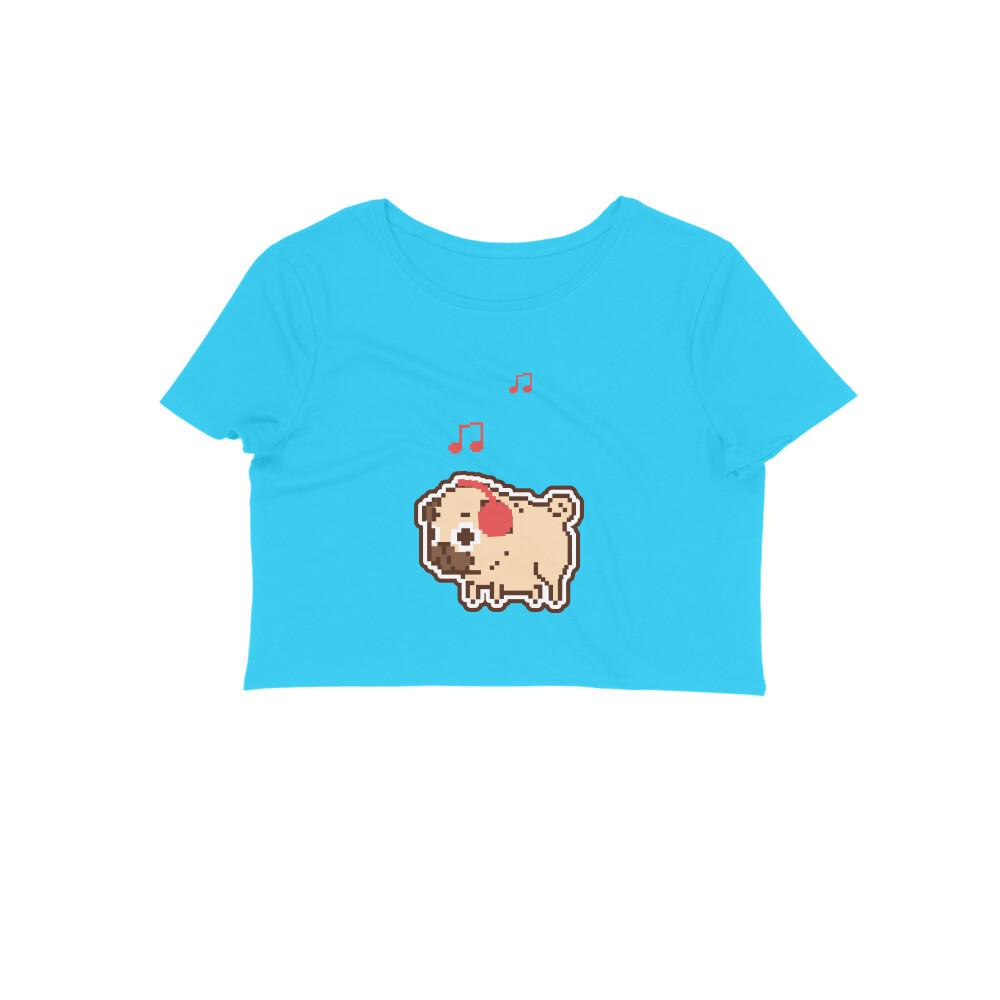 Stepevoli Clothing - Crop Top (Women) - Puggy Baby (12 Colours)