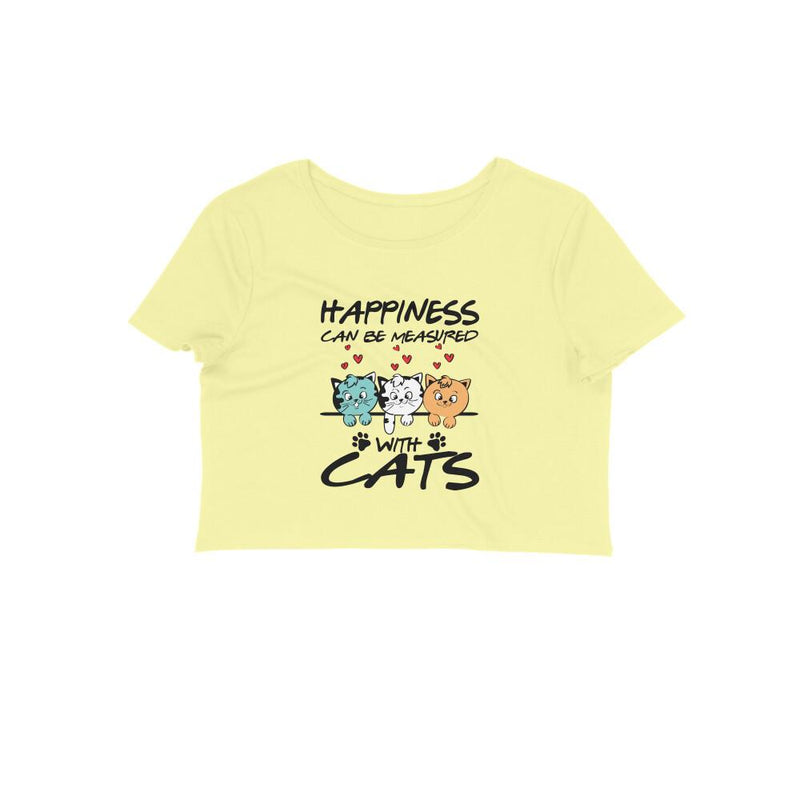Stepevoli Clothing - Crop Top (Women) - Feline Happy (8 Colours)