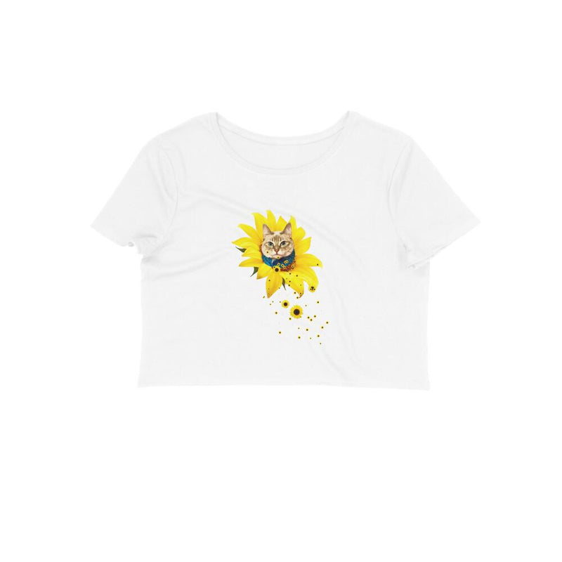 Stepevoli Clothing - Crop Top (Women) - A Meowment Of Sunshine (10 Colours)
