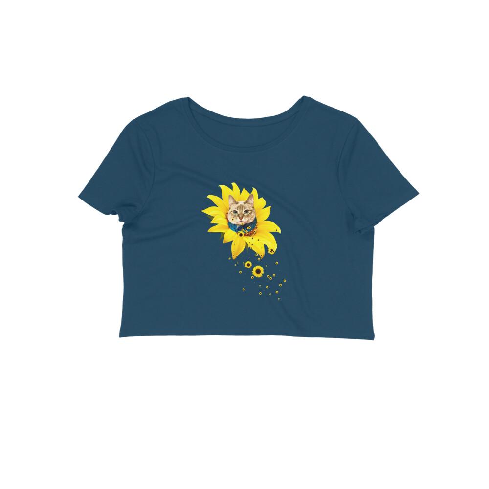 Stepevoli Clothing - Crop Top (Women) - A Meowment Of Sunshine (10 Colours)