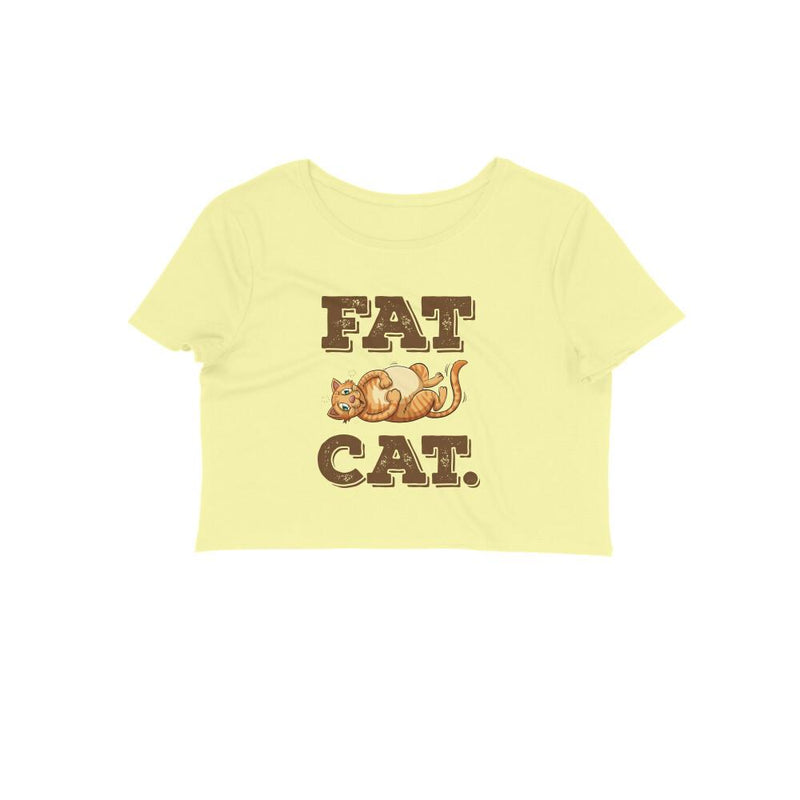 Stepevoli Clothing - Crop Top (Women) - Fat Cat (12 Colours)