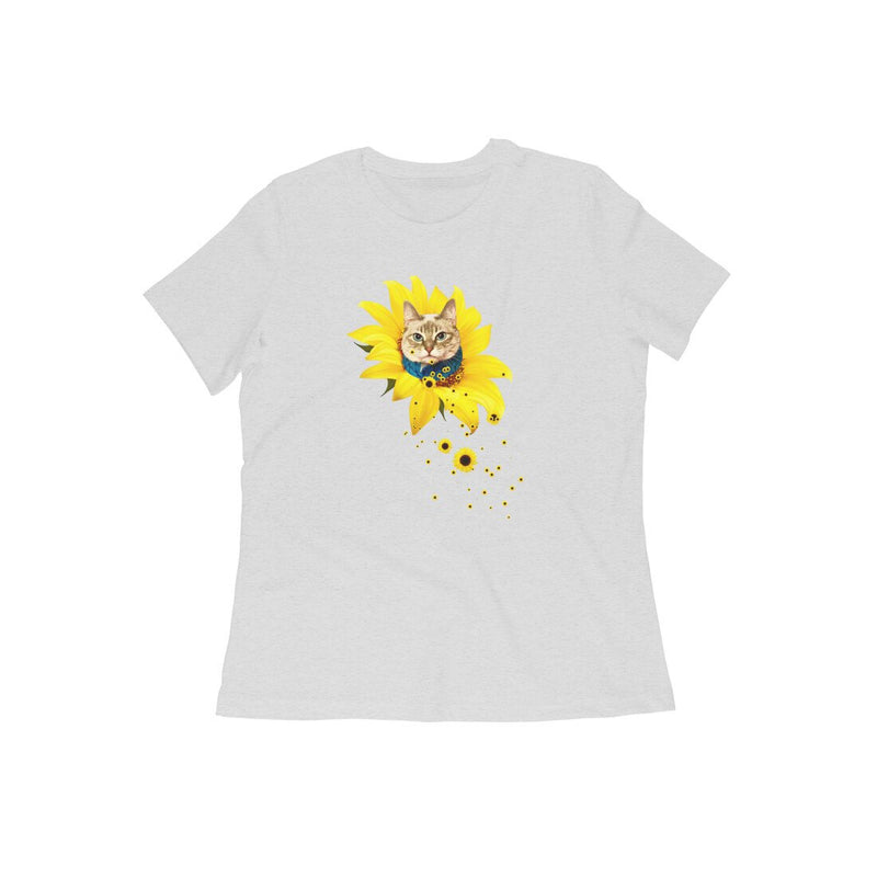 Stepevoli Clothing - Round Neck T-Shirt (Women) - A Meowment Of Sunshine (16 Colours)
