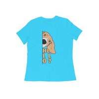 Stepevoli Clothing - Round Neck T-Shirt (Women) - Basset Hound Hello (15 Colours)