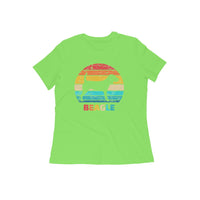 Stepevoli Clothing - Round Neck T-Shirt (Women) - Beagle Sunset (15 Colours)