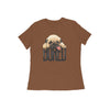 Stepevoli Clothing - Round Neck T-Shirt (Women) - Bored Pug Baby (15 Colours)