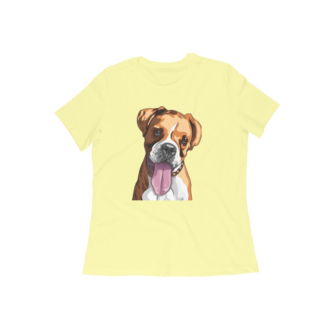 Stepevoli Clothing - Round Neck T-Shirt (Women) - Bright As A Boxer (16 Colours)
