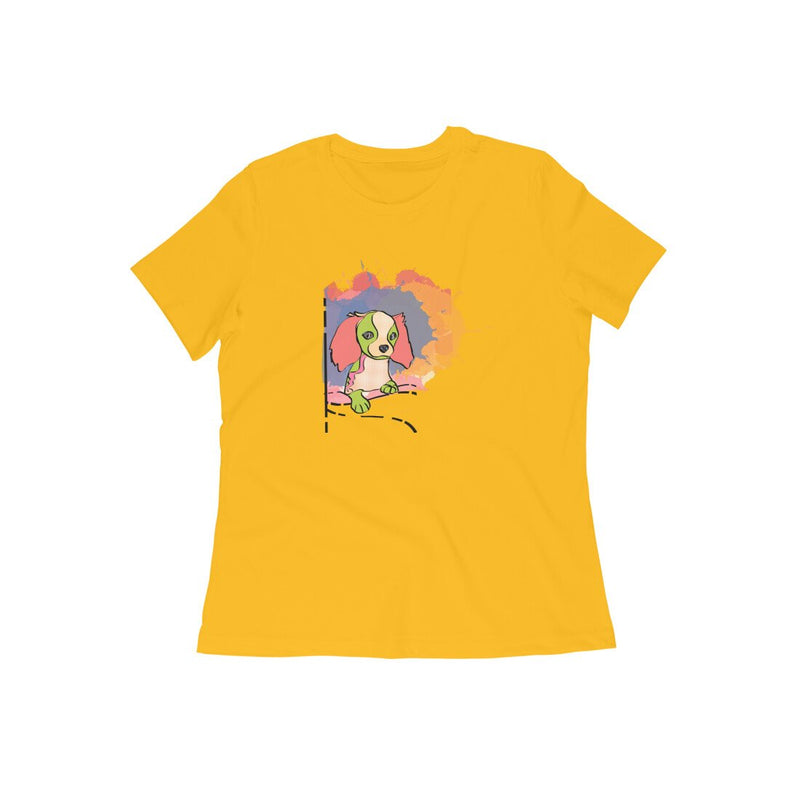 Stepevoli Clothing - Round Neck T-Shirt (Women) - Cavalier King Charles Spaniel (16 Colours)