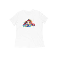 Stepevoli Clothing - Round Neck T-Shirt (Women) - Droopy Dog Eyes (16 Colours)