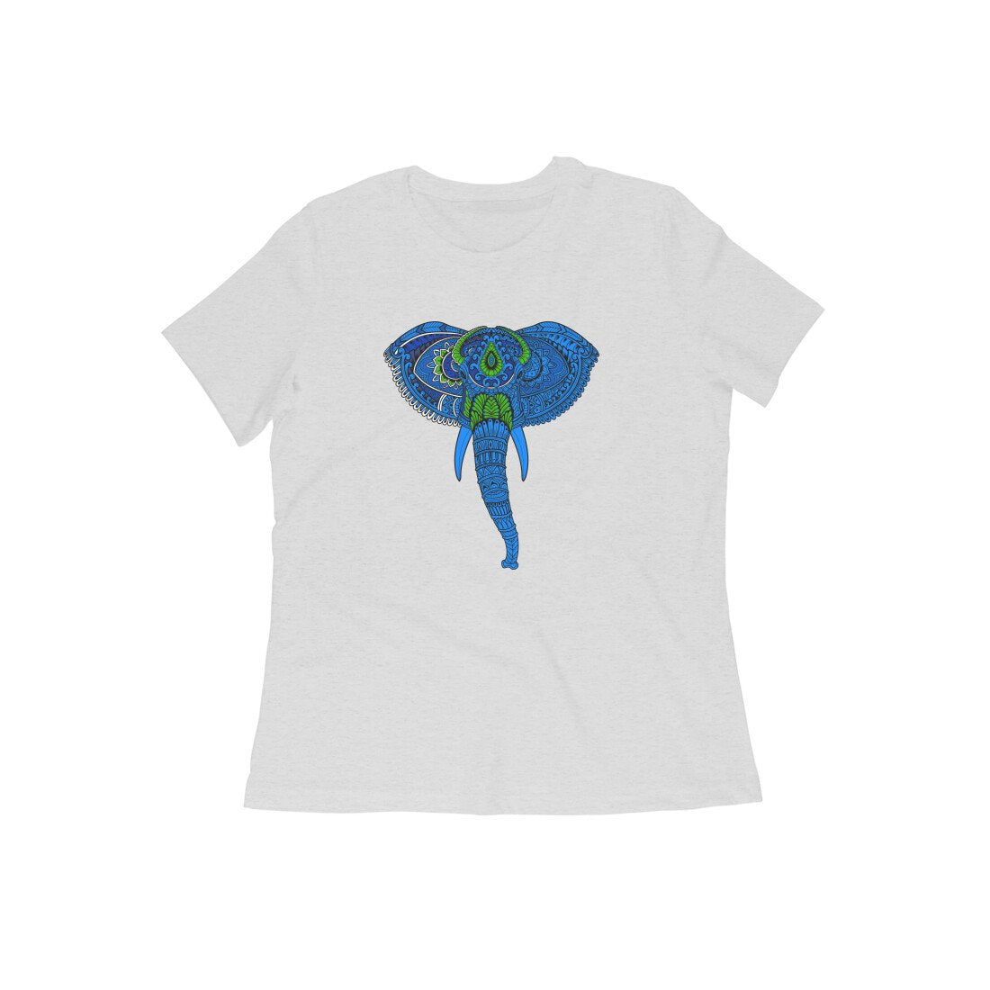 Stepevoli Clothing - Round Neck T-Shirt (Women) - Elephantastic (15 Colours)