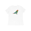 Stepevoli Clothing - Round Neck T-Shirt (Women) - Pretty Jandaya Parakeet (16 Colours)