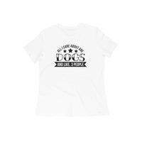 Stepevoli Clothing - Round Neck T-Shirt (Women) - Dogs Are My Life (10 Colours)