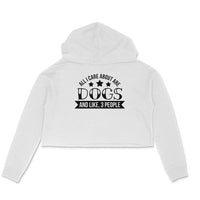 Stepevoli Clothing - Crop Hoodie (Women) - Dogs Are My Life (3 Colours)