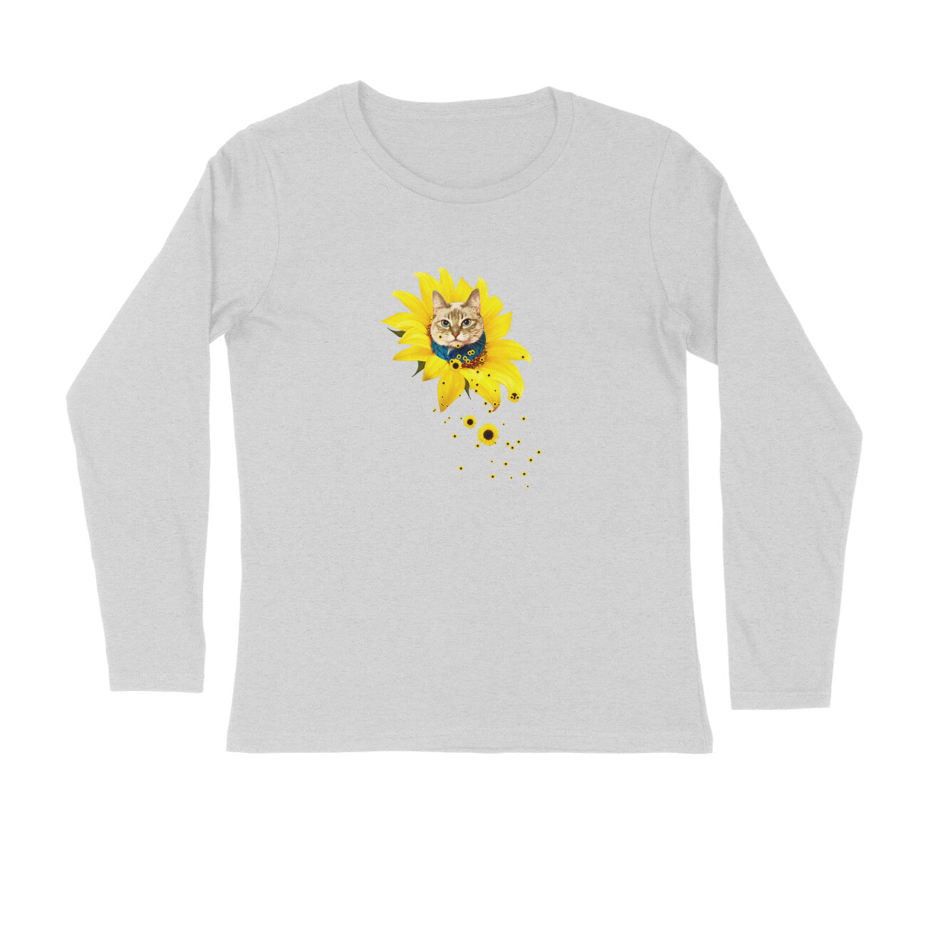 Stepevoli Clothing - Full Sleeves Round Neck (Men) - A Meowment Of Sunshine (7 Colours)