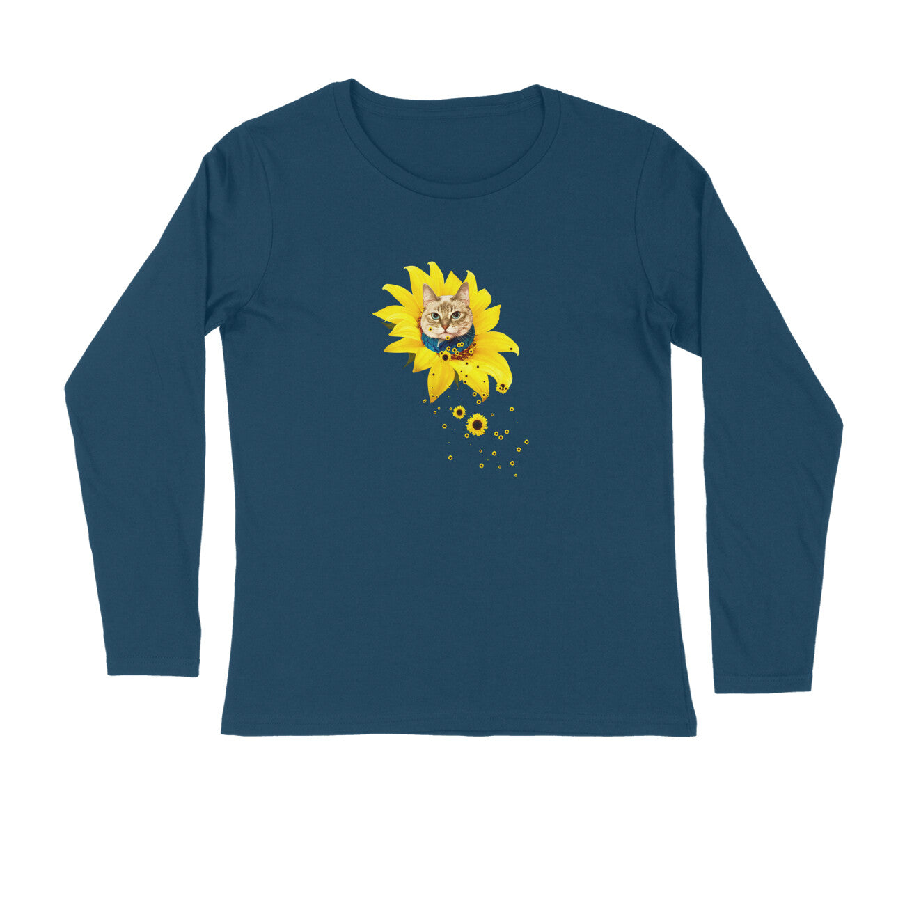 Stepevoli Clothing - Full Sleeves Round Neck (Men) - A Meowment Of Sunshine (7 Colours)