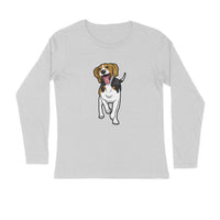 Stepevoli Clothing - Full Sleeves Round Neck (Men) - Fun Loving Beagle (7 Colours)