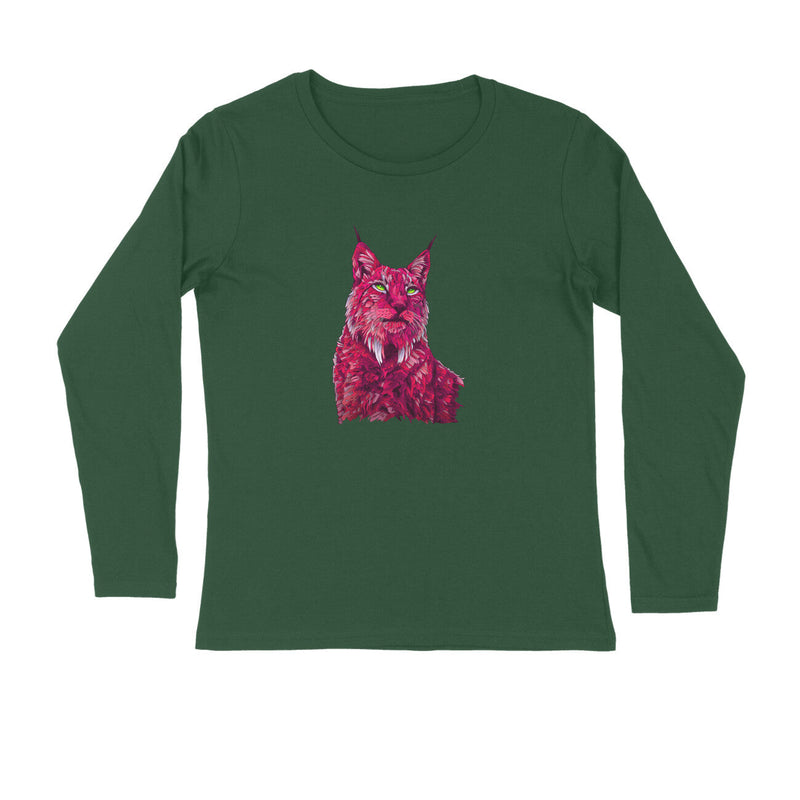 Stepevoli Clothing - Full Sleeves Round Neck (Men) - Roar Of The Fuchsia Lion (6 Colours)