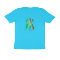 Stepevoli Clothing - Round Neck T-Shirt (Men) - Sassy Kitties (10 Colours)