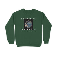 Stepevoli Clothing - Sweatshirt (Unisex) - As Free As An Eagle (5 Colours)