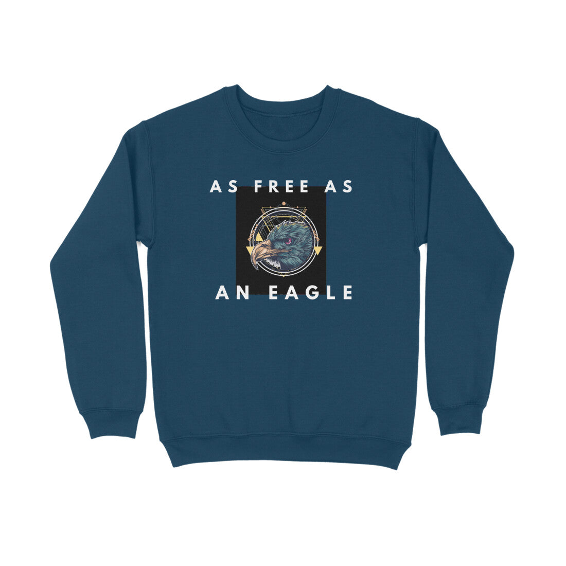 Stepevoli Clothing - Sweatshirt (Unisex) - As Free As An Eagle (5 Colours)
