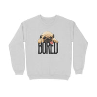 Stepevoli Clothing - Sweatshirt (Unisex) - Bored Pug Baby (7 Colours)