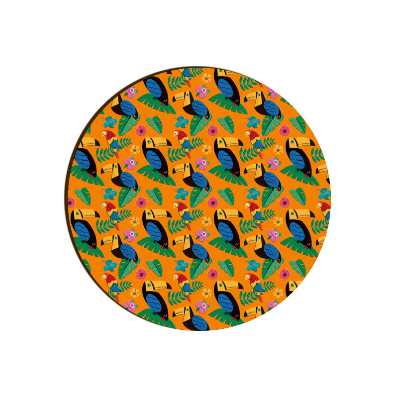 Stepevoli Coasters - Talented Toucan Round Coaster
