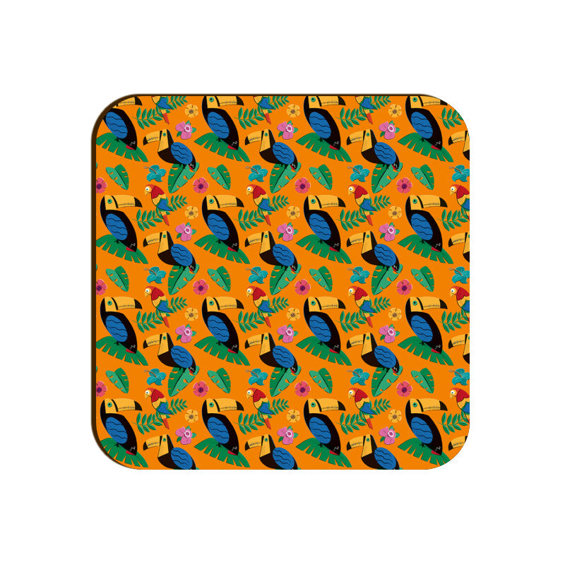 Stepevoli Coasters - Talented Toucan Square Coaster