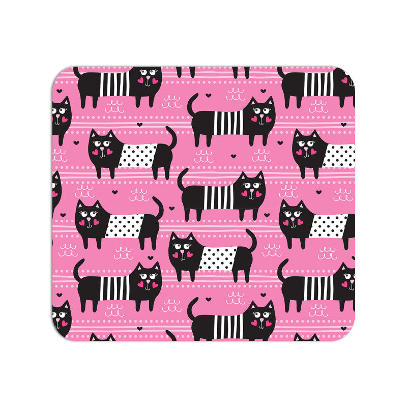 Stepevoli Mouse Pads - Rosie Posie Kitty Mouse Pads