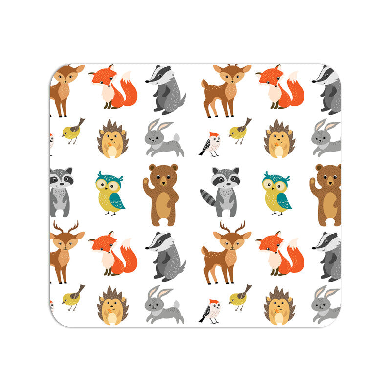 Stepevoli Mouse Pads - Woodland Creatures Mouse Pads