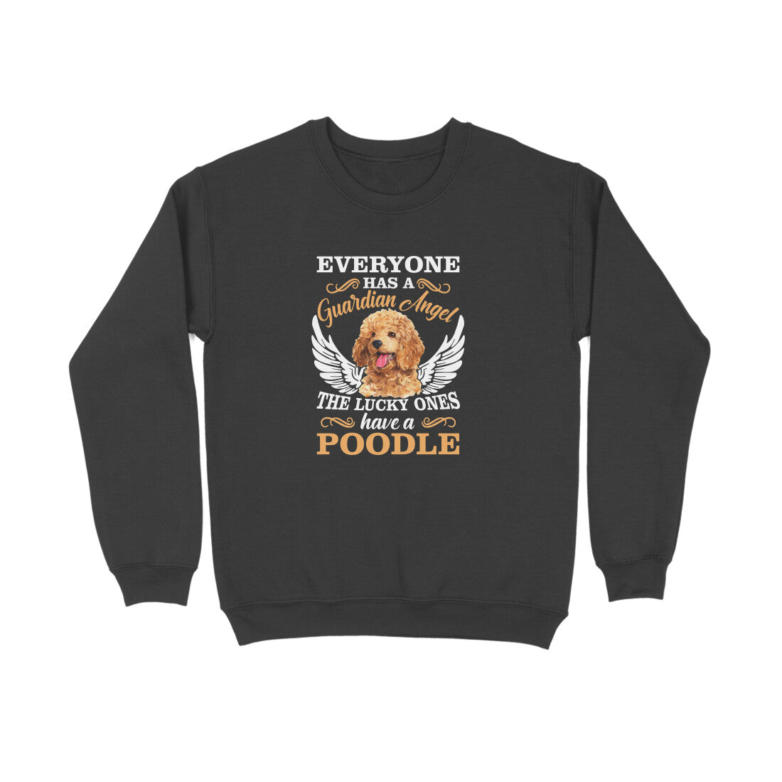 Sweatshirt (Men) - Angelic Poodle (4 Colours)