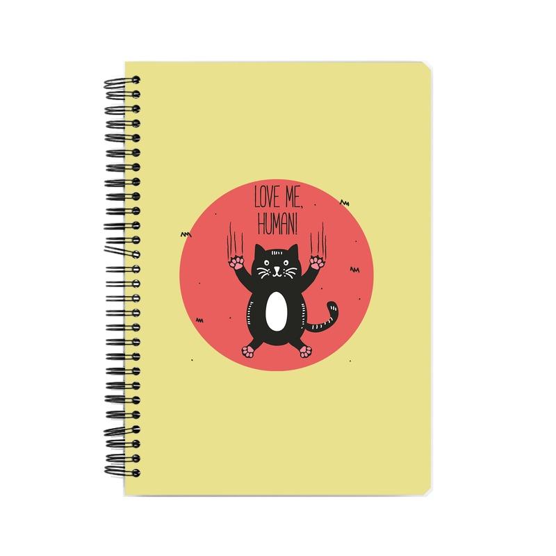 Stepevoli Notebooks - Love Me, Human Notebook