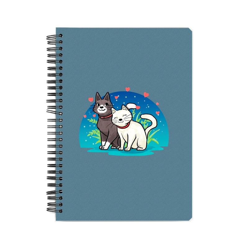 Stepevoli Notebooks - Pawsitively Adorable Cats Notebook