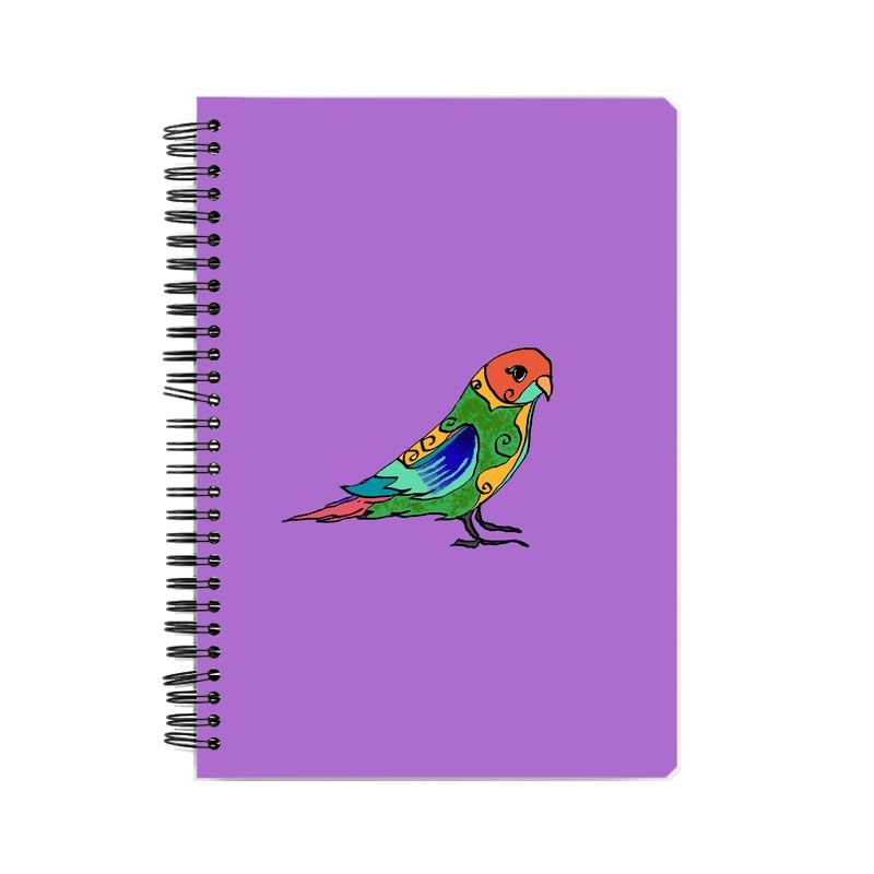 Stepevoli Notebooks - Pretty Jandaya Parakeet Notebook