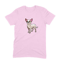 Stepevoli Clothing - Round Neck T-Shirt (Men) - Chatty Chihuahua (11 Colours)