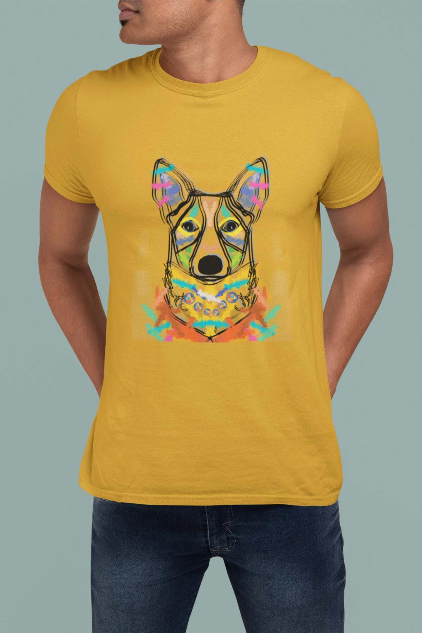 Mens 2024 corgi shirt