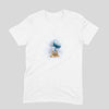 Stepevoli Clothing - Round Neck T-Shirt (Men) - Little Meowmaid Cat (11 Colours)