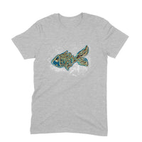 Stepevoli Clothing - Round Neck T-Shirt (Men) - Little Tamasaba Goldfish (11 Colours)