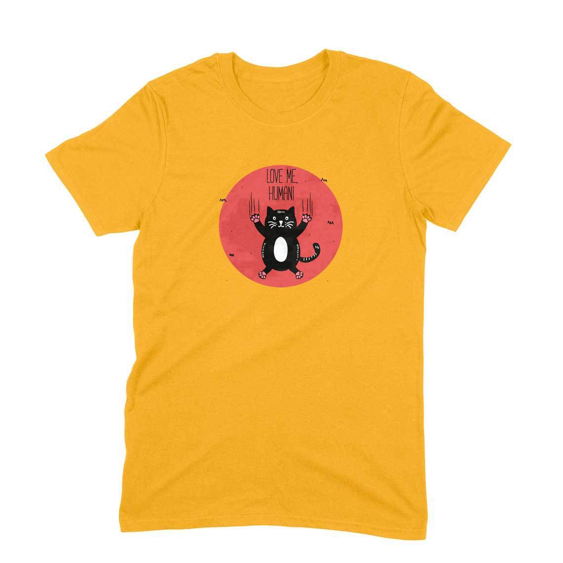 Stepevoli Clothing - Round Neck T-Shirt (Men) - Love Me, Human (11 Colours)
