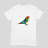 Stepevoli Clothing - Round Neck T-Shirt (Men) - Pretty Jandaya Parakeet (10 Colours)