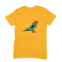 Stepevoli Clothing - Round Neck T-Shirt (Men) - Pretty Jandaya Parakeet (10 Colours)